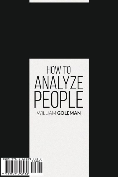 Produktbild: How To Analyze People