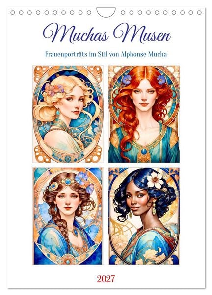 Produktbild: Muchas Musen (Wandkalender 2027 DIN A4 hoch), CALVENDO Monatskalender