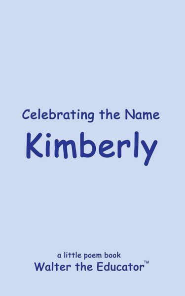 Produktbild: Celebrating the Name Kimberly