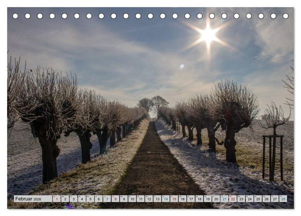 Produktbild: Schloss Bothmer - Kl&uuml;tzer Schlossimpressionen (Tischkalender 2026 DIN A5 quer), CALVENDO Monatskalender