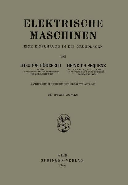 Produktbild: Elektrische Maschinen