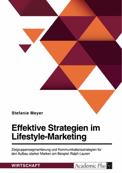 Produktbild: Effektive Strategien im Lifestyle-Marketing