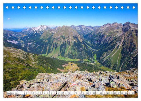 Produktbild: Mariapfarr & Wei&szlig;priach (Tischkalender 2026 DIN A5 quer), CALVENDO Monatskalender