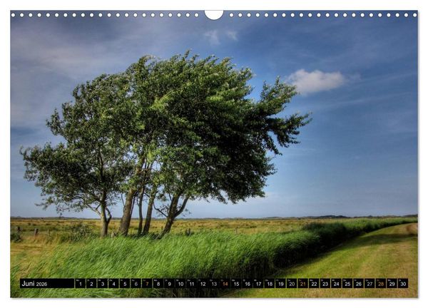 Produktbild: Borkum (Wandkalender 2026 DIN A3 quer), CALVENDO Monatskalender