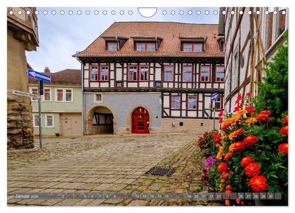 Produktbild: Ein Blick auf Treffurt (Wandkalender 2026 DIN A4 quer), CALVENDO Monatskalender
