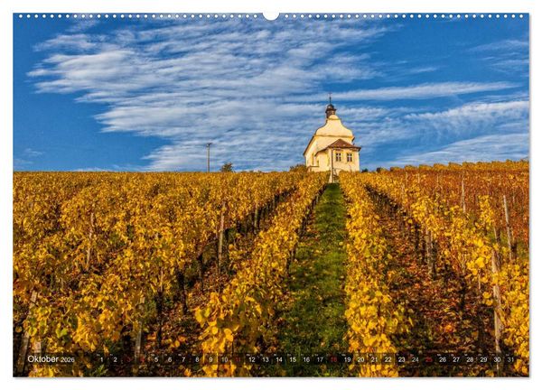 Produktbild: Weinlagen in Franken (hochwertiger Premium Wandkalender 2026 DIN A2 quer), Kunstdruck in Hochglanz