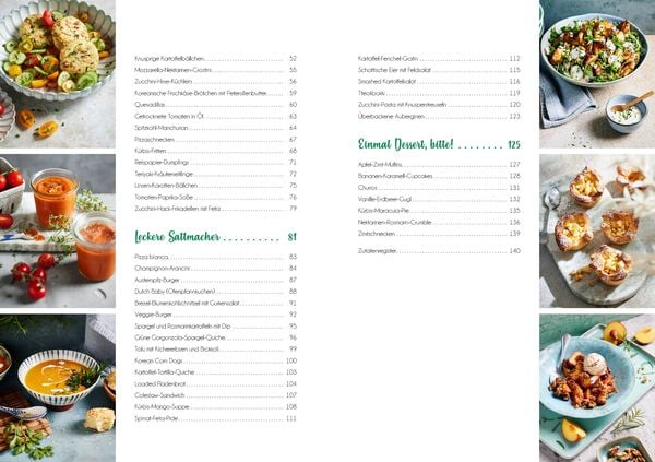 Produktbild: Das Airfryer-Kochbuch: Vegetarisch