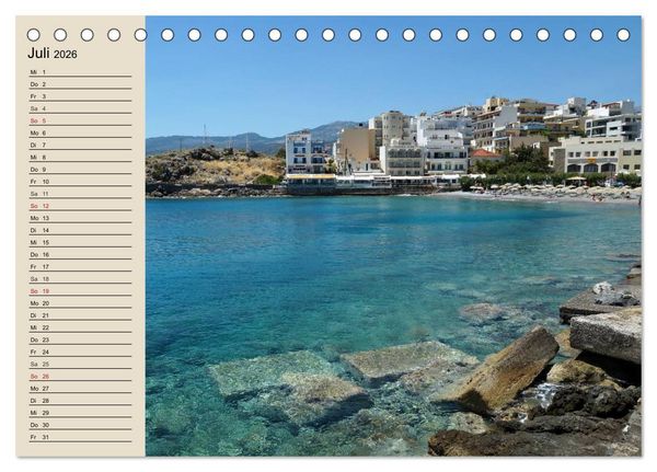 Produktbild: Gro&szlig;er Grieche Kreta (Tischkalender 2026 DIN A5 quer), CALVENDO Monatskalender
