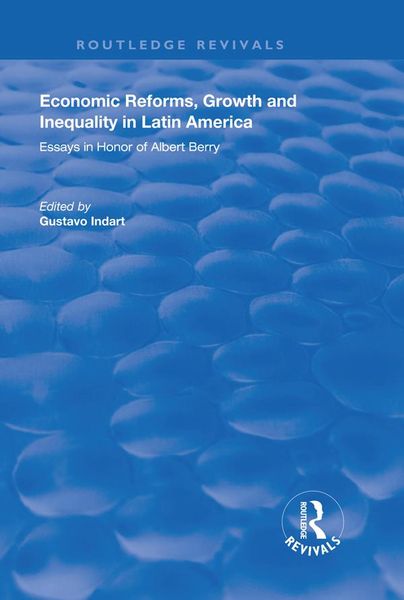 Produktbild: Economic Reforms, Growth and Inequality in Latin America