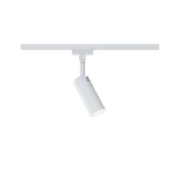 Produktbild: Paulmann Tubo Hochvolt-Schienensystem-Leuchte URail LED fest eingebaut 5W LED Wei&szlig;