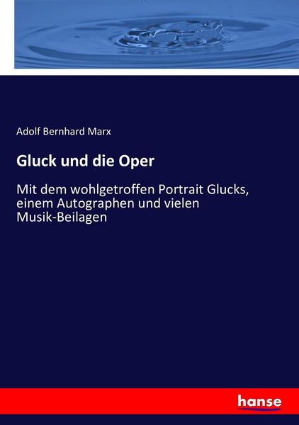 Produktbild: Gluck und die Oper