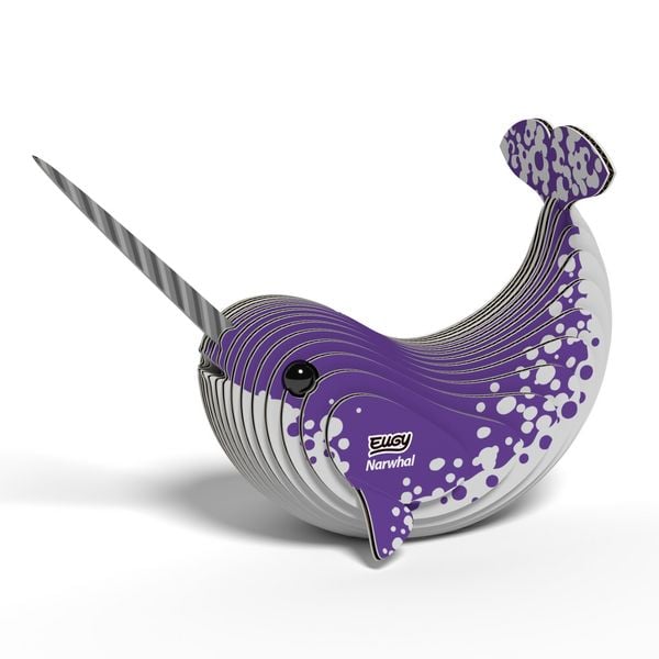Produktbild: EUGY - 3D Bastelset Narwal