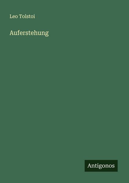 Produktbild: Auferstehung
