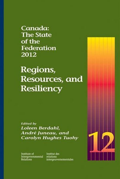 Produktbild: Canada: the State of the Federation, 2012