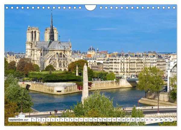 Produktbild: Les cath&eacute;drales fran&ccedil;aises &ndash; Des chefs-d'&oelig;uvre de l&rsquo;architecture gothique (Calendrier mural 2027 DIN A4 vertical), CALVENDO calendrier mensuel