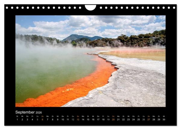 Produktbild: Neuseeland - Wunderwelt der Natur (Wandkalender 2026 DIN A4 quer), CALVENDO Monatskalender