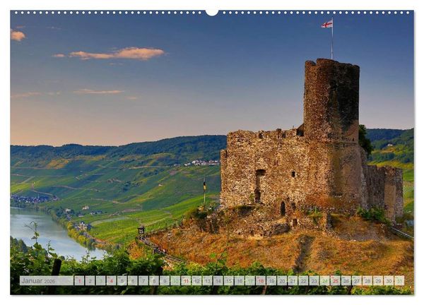 Produktbild: BERNKASTEL-KUES (Wandkalender 2026 DIN A2 quer), CALVENDO Monatskalender