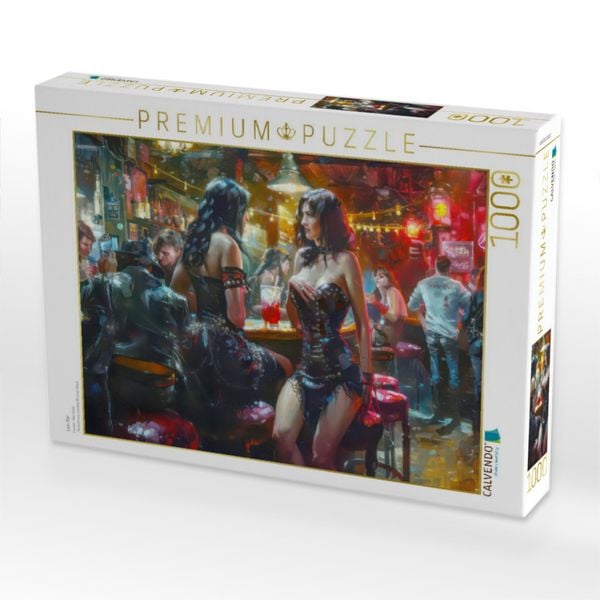 Produktbild: CALVENDO Puzzle Live-Bar | 1000 Teile Lege-Gr&ouml;&szlig;e 64x48cm Foto-Puzzle f&uuml;r gl&uuml;ckliche Stunden