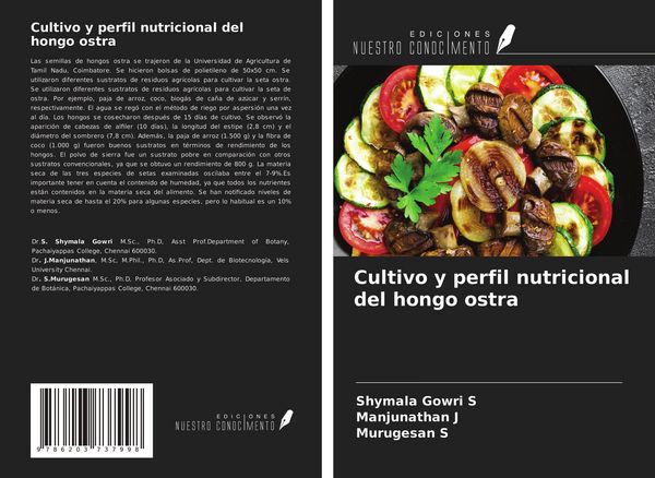 Produktbild: Cultivo y perfil nutricional del hongo ostra
