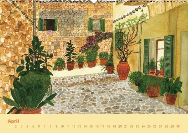 Produktbild: Geburtstagskalender Faszination Malerei - mit immerw&auml;hrendem Kalender (Wandkalender immerw&auml;hrend DIN A2 quer)