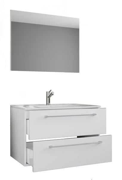 3-tlg. Waschplatz Waschtisch Badinos Schublade SP