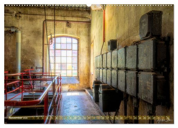 Produktbild: Lostplaces Stille Orte II (hochwertiger Premium Wandkalender 2026 DIN A2 quer), Kunstdruck in Hochglanz