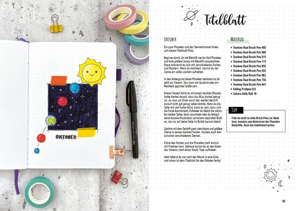 Produktbild: Generation BuJo &ndash; Das Anleitungsbuch f&uuml;r Sch&uuml;ler und Studenten