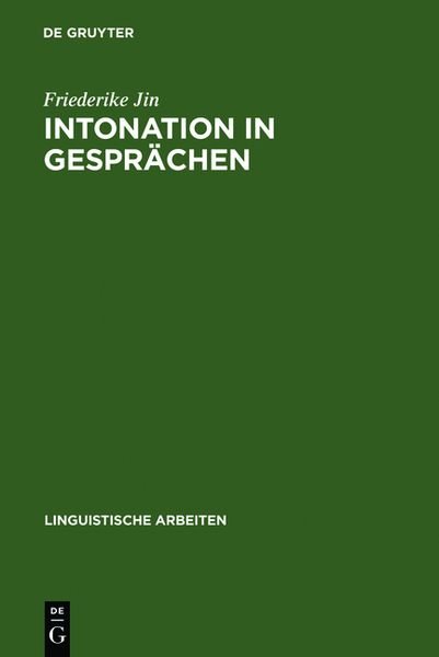 Produktbild: Intonation in Gespr&auml;chen