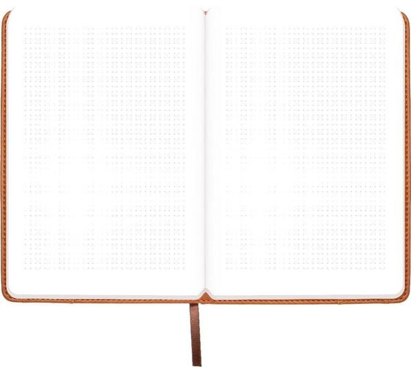 Produktbild: Tr&ouml;tsch Notizbuch mit Rei&szlig;verschluss Braun