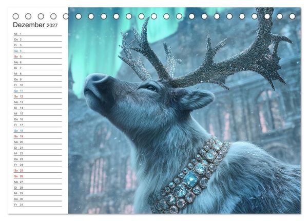 Produktbild: Tierisch genial (Tischkalender 2027 DIN A5 quer), CALVENDO Monatskalender