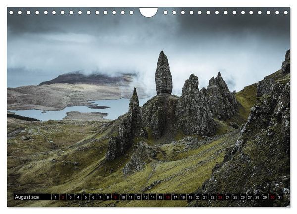Produktbild: Isle of Skye - so sch&ouml;n kann schlechtes Wetter sein (Wandkalender 2026 DIN A4 quer), CALVENDO Monatskalender