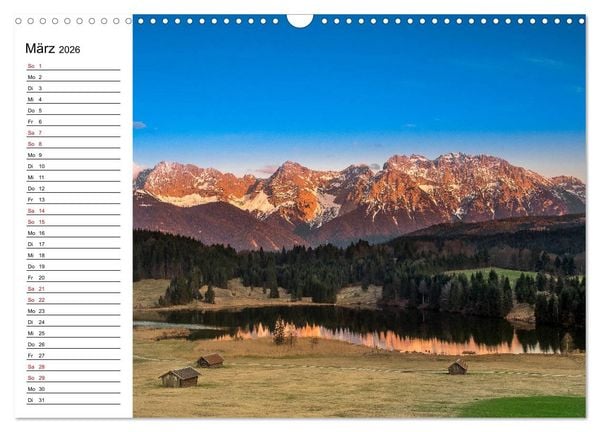 Produktbild: Atemberaubende Alpenwelt (Wandkalender 2026 DIN A3 quer), CALVENDO Monatskalender