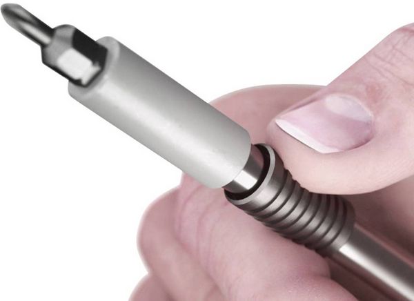 Produktbild: Wiha Elektronik- u. Feinmechanik, Werkstatt, VDE Bit-Schraubendreher 1/4\" (6.3 mm)