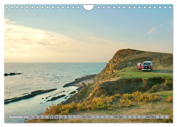 Produktbild: Vanlife, Camping - Freiheit - Weiterreisen (Wandkalender 2026 DIN A4 quer), CALVENDO Monatskalender