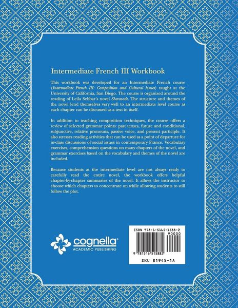 Produktbild: Intermediate French III Workbook