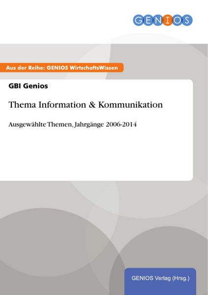 Produktbild: Thema Information & Kommunikation