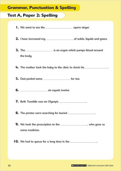 Produktbild: Grammar, Punctuation and Spelling Tests Ages 9-10