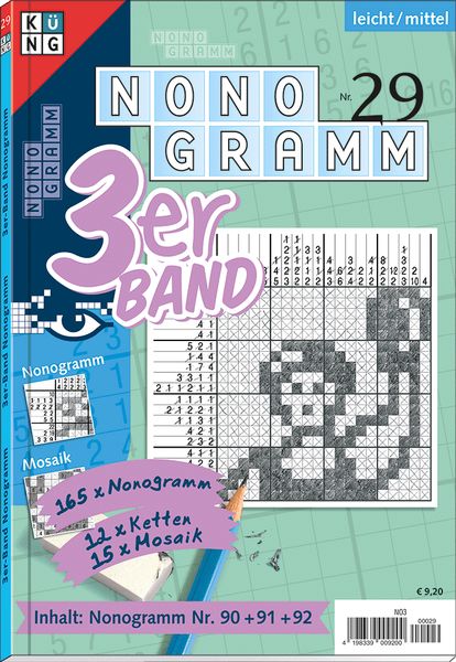 Produktbild: Nonogramm 3er-Band Nr. 29