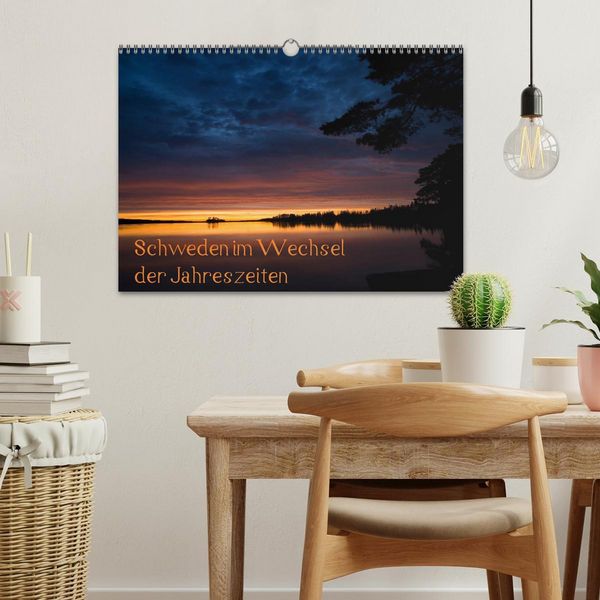 Produktbild: Schweden im Wechsel der Jahreszeiten (Wandkalender 2026 DIN A3 quer), CALVENDO Monatskalender