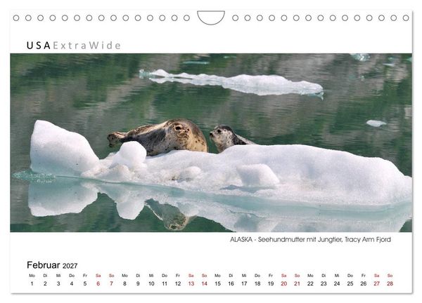 Produktbild: Entdeckungsreise durch ALASKA (Wandkalender 2027 DIN A4 quer), CALVENDO Monatskalender