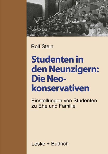 Produktbild: Studenten in den Neunzigern: Die Neokonservativen