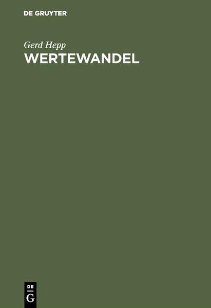 Produktbild: Wertewandel