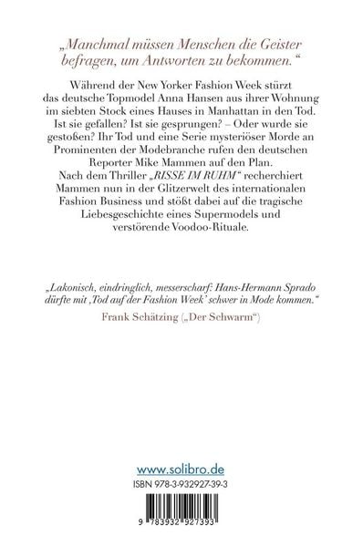 Produktbild: Tod auf der Fashion Week