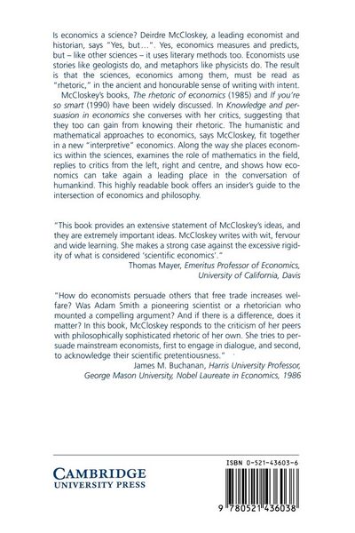 Produktbild: Knowledge and Persuasion in Economics
