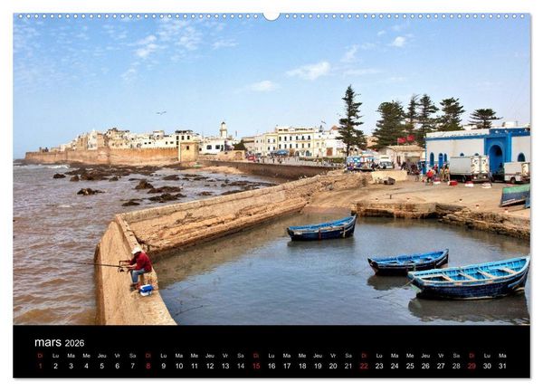 Produktbild: Essaouira Maroc (Calendrier mural 2026 DIN A2 vertical) calendrier de bureau