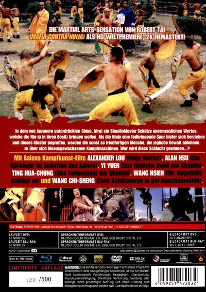 Produktbild: Die gr&ouml;sste Schlacht der Ninja - Mediabook - Cover B - Limitiert auf 500 St&uuml;ck (+ DVD)