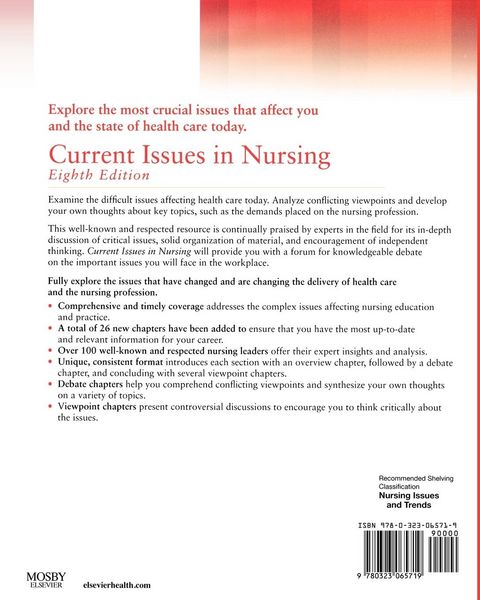 Produktbild: Current Issues in Nursing
