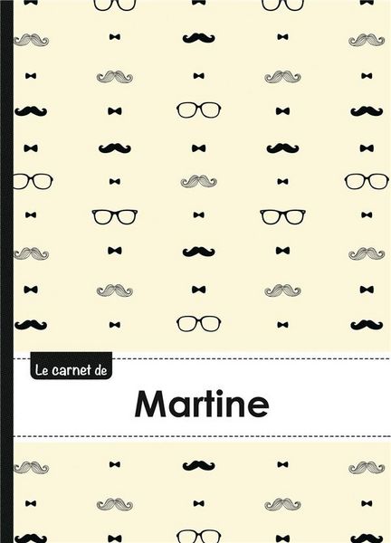 Produktbild: Carnet martine lignes,96p,a5