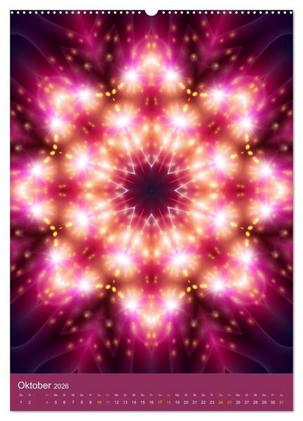 Produktbild: Lichtvolle Mandalas (Wandkalender 2026 DIN A2 hoch), CALVENDO Monatskalender