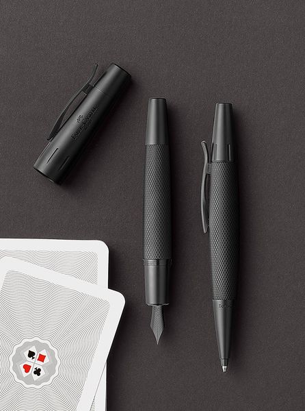 Produktbild: Faber-Castell F&uuml;llhalter e-motion pure black M
